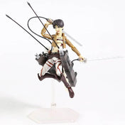 Figuras de Acción Coleccionables de Attack on Titan: Eren, Mikasa y Levi - GambareG