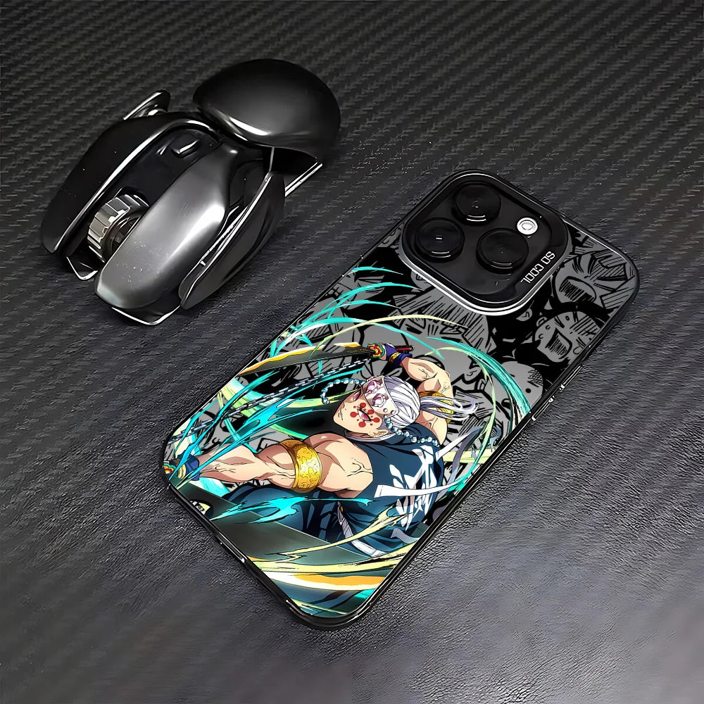 Funda Exclusiva Anime D-Demon Slayers Tanjiro para Xiaomi Redmi Note 8 a 14 Pro Plus
