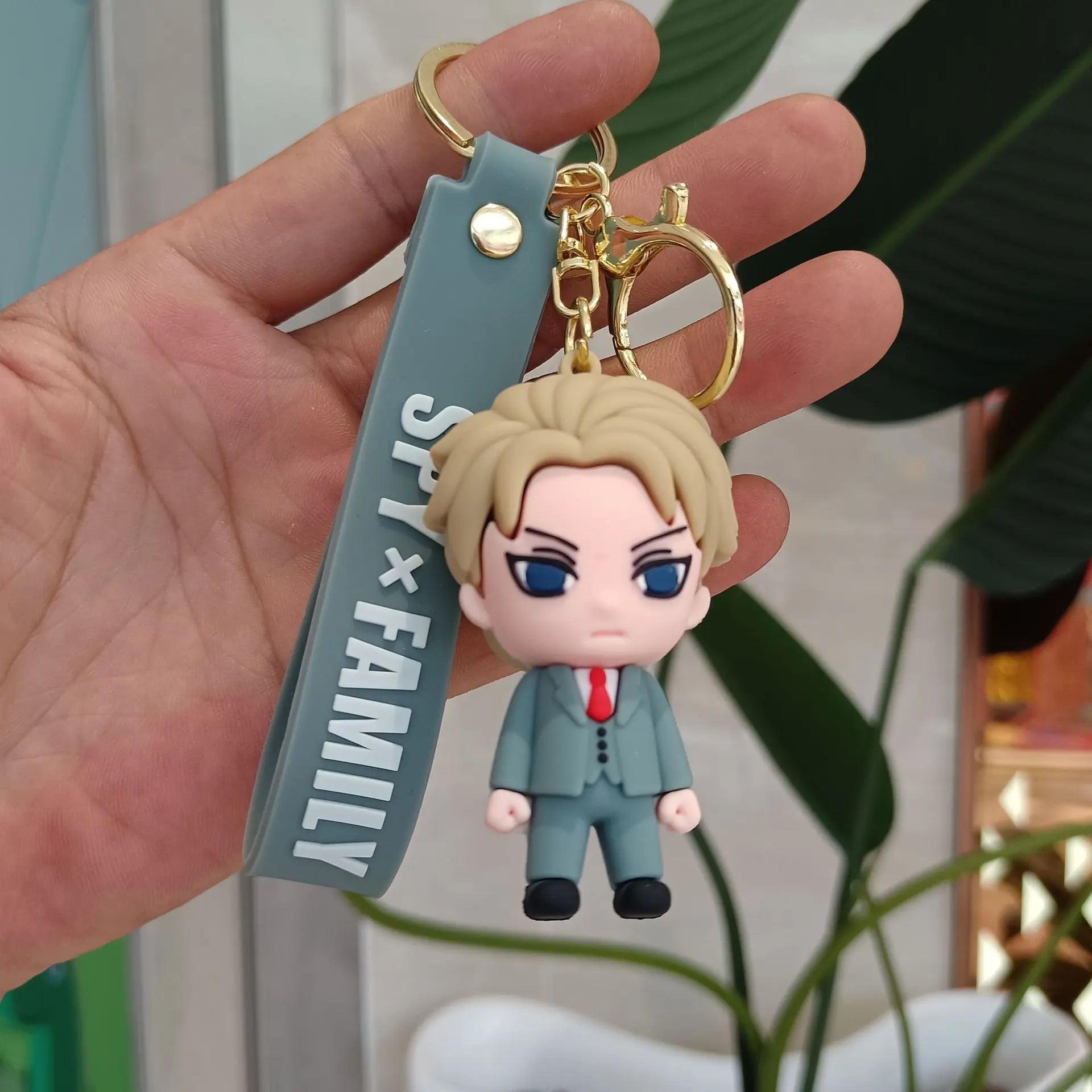 Llavero SPY×FAMILY Kawaii en Silicona PVC - Accesorio Exclusivo para Fans
