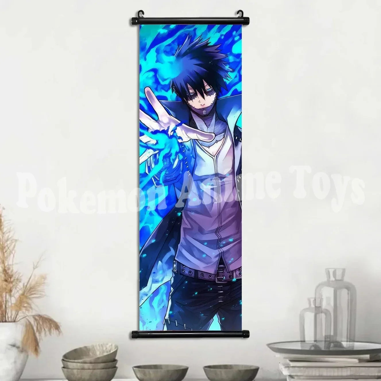 Mural Colgante Gojo Satoru de Jujutsu Kaisen para Decoración de Pared