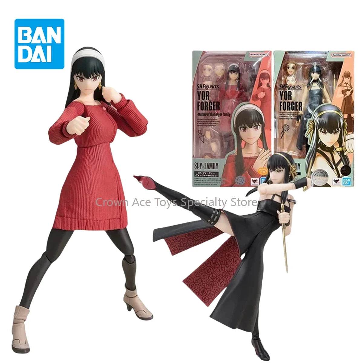 Figura de Acción SPY X FAMILY Anya, Yor, Twilight, Damian y Becky - Edición Limitada - GambareG