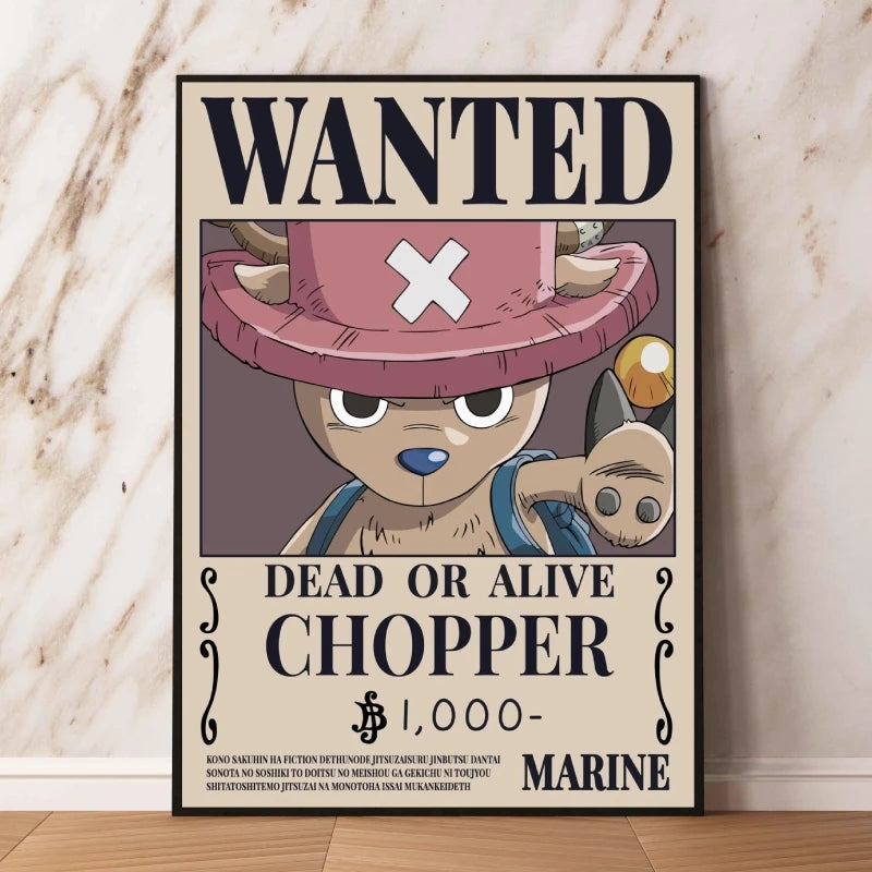 Póster One Piece WANTED