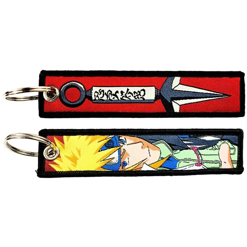 Llavero Bordado Naruto Itachi - Accesorio Exclusivo para Fans del Anime