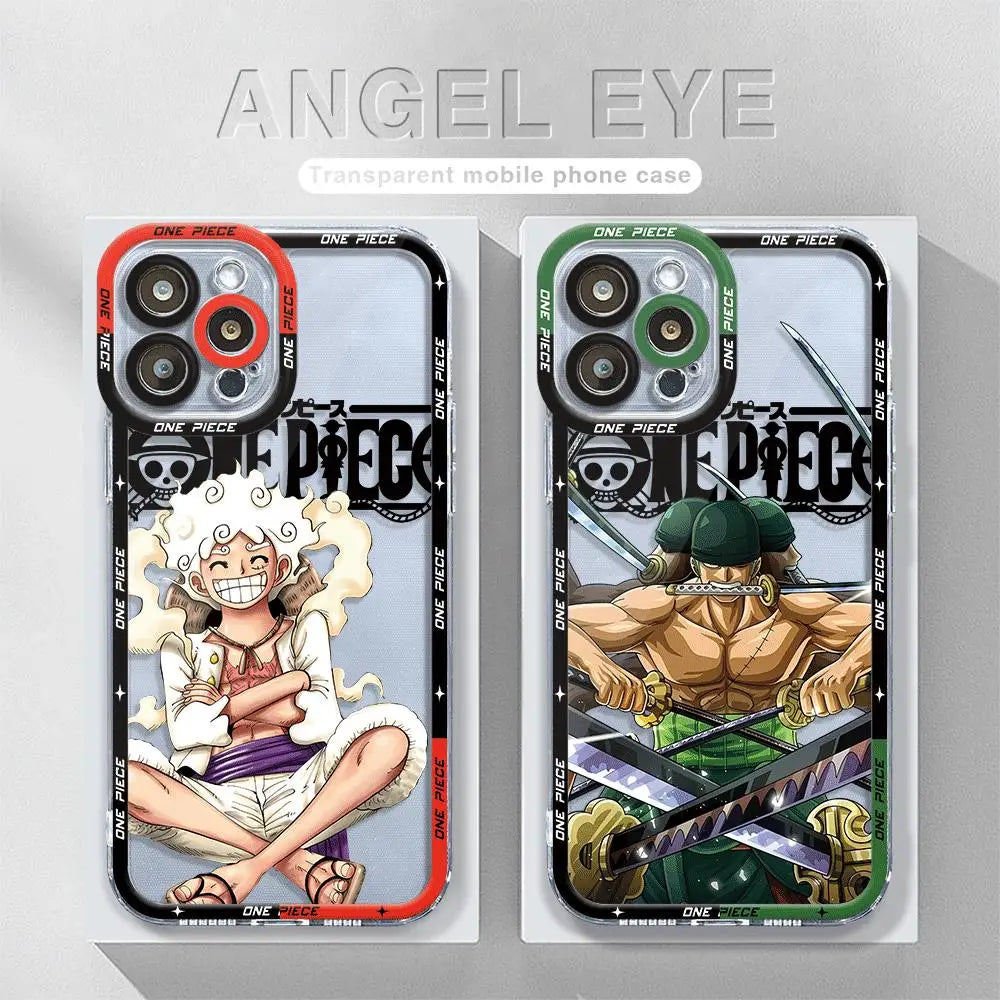 Funda Transparente One Piece para iPhone: Estilo y Protección Exclusiva