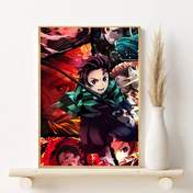 Póster HD Demon Slayer - Decoración Exclusiva y Aesthetic