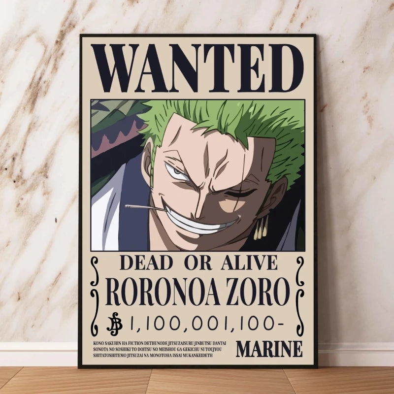 Póster One Piece WANTED