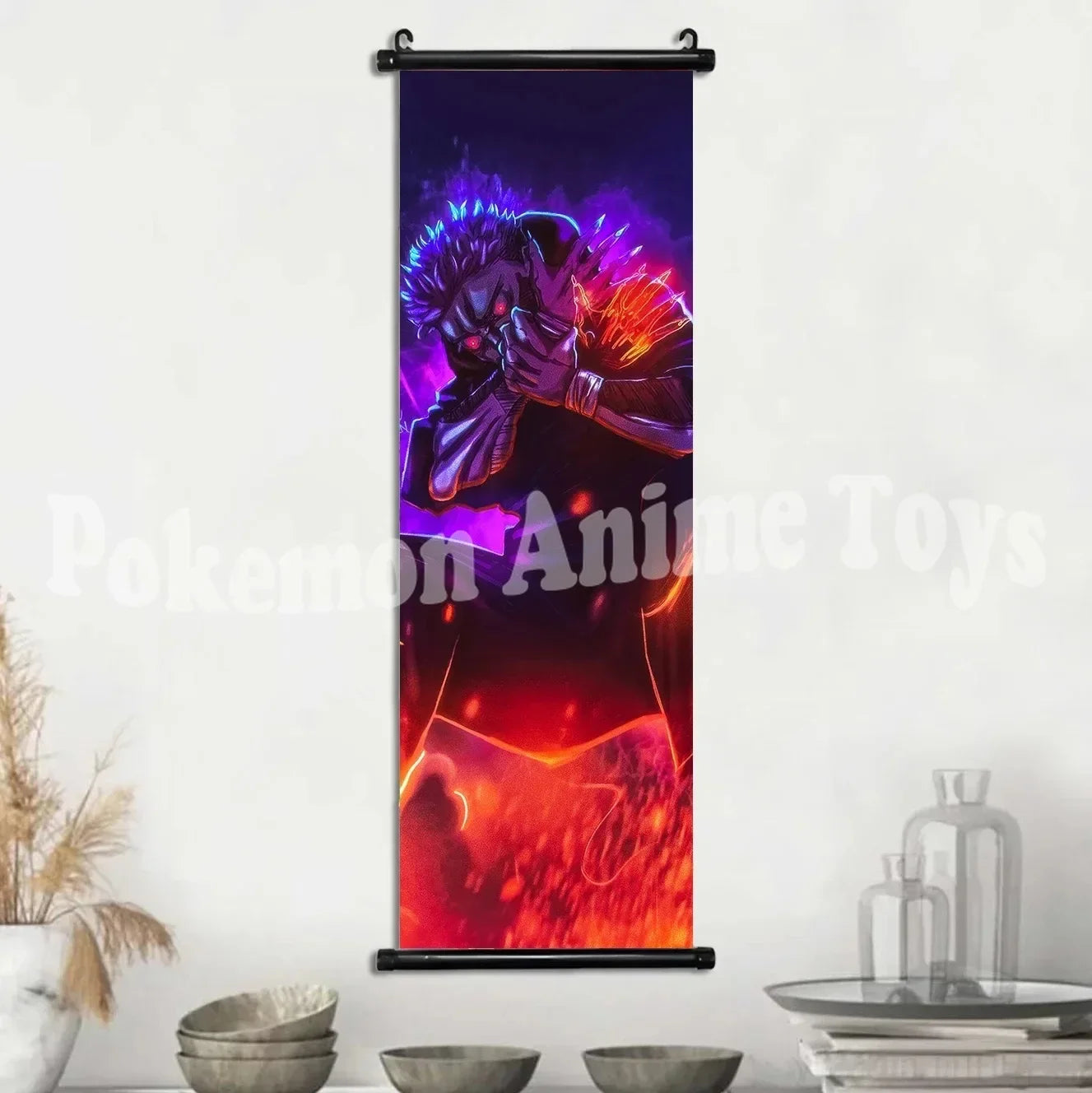 Mural Colgante Gojo Satoru de Jujutsu Kaisen para Decoración de Pared