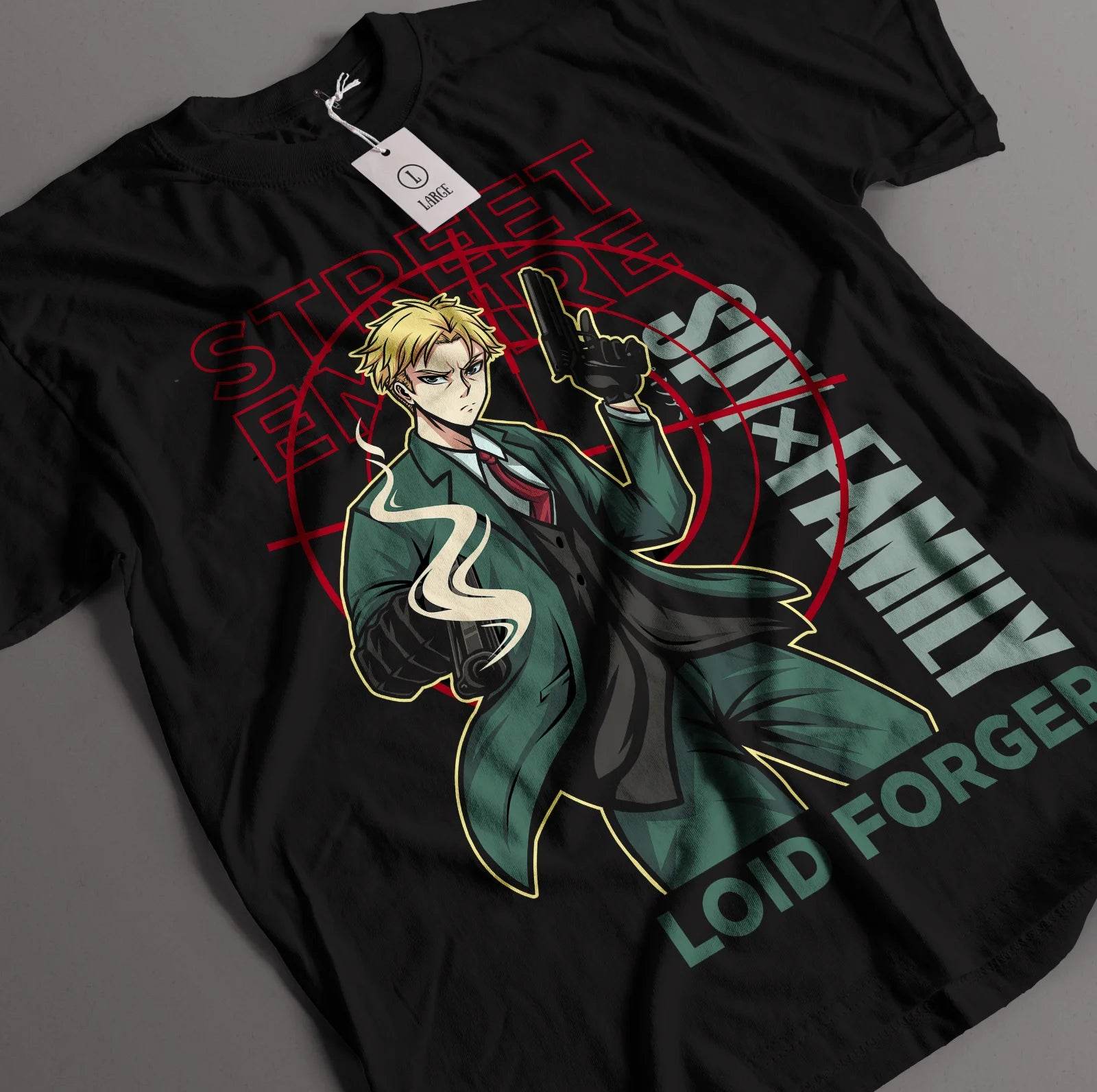 Camiseta Exclusiva SPY x FAMILY Loid Forger Kawaii - GambareG