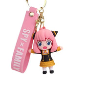 Llavero SPY×FAMILY Kawaii en Silicona PVC - Accesorio Exclusivo para Fans