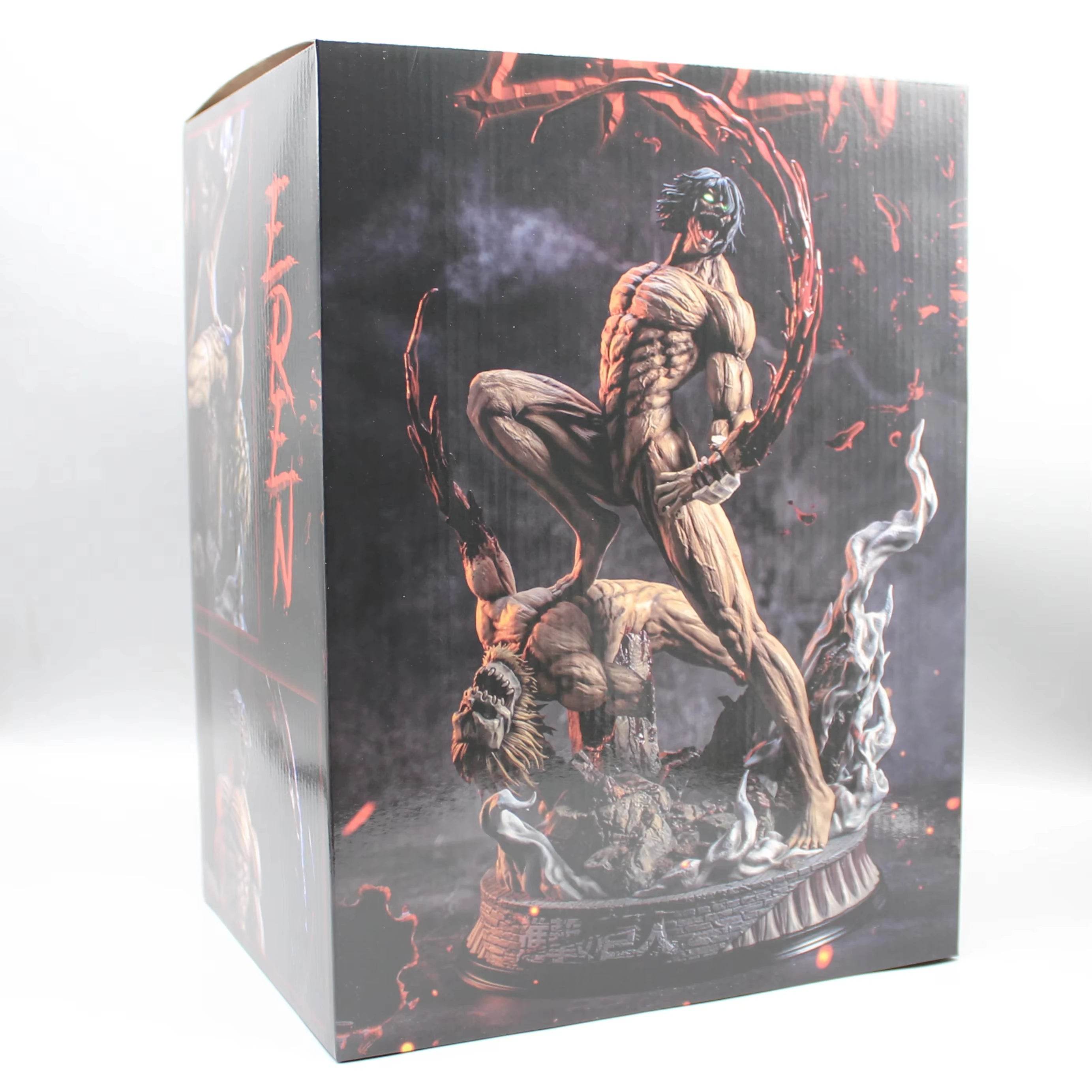 Figura de Acción Titan Eren Jager 29cm - Exclusiva Attack On Titan - GambareG