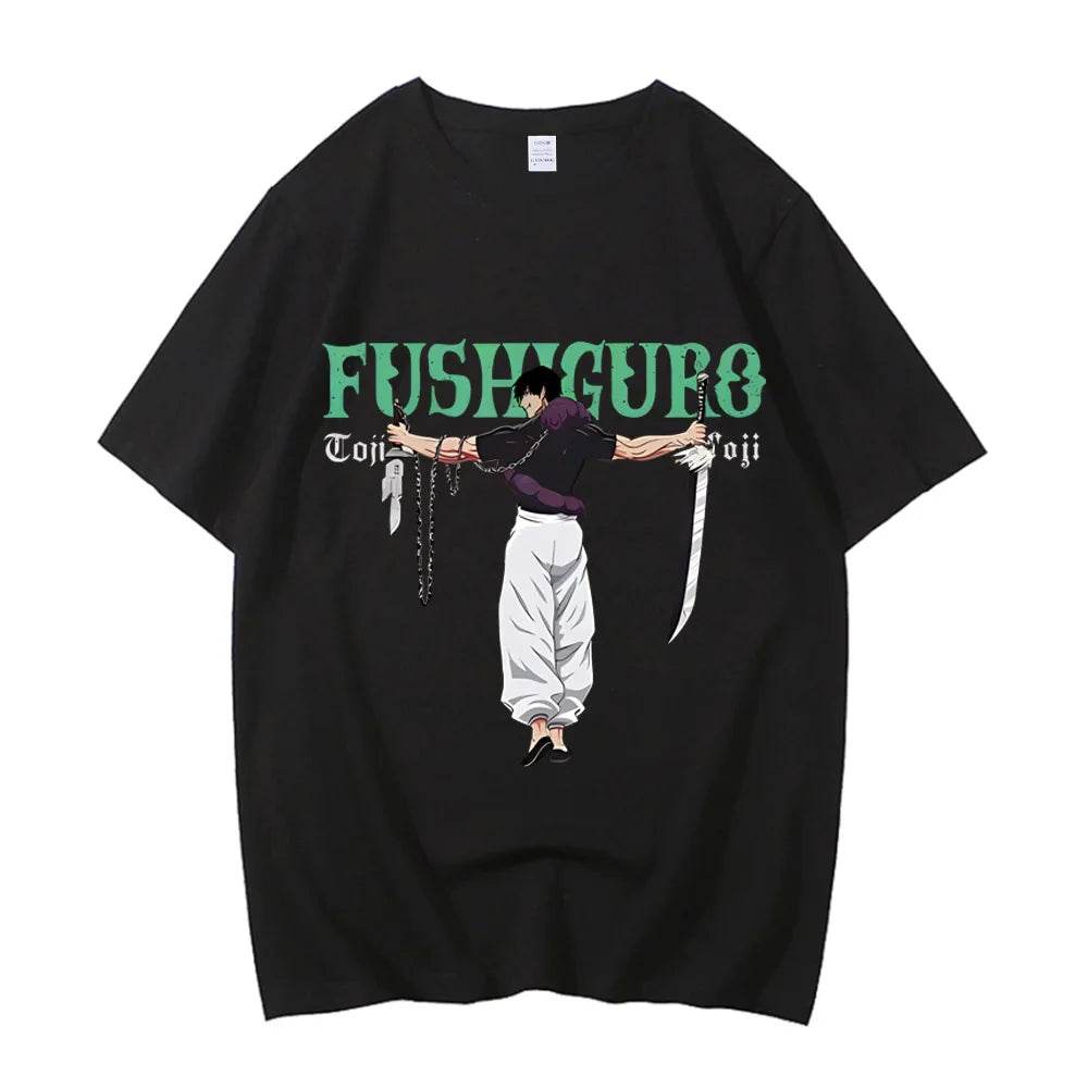 Camiseta de Algodón Alta Calidad Jujutsu Kaisen Satoru Gojo - GambareG