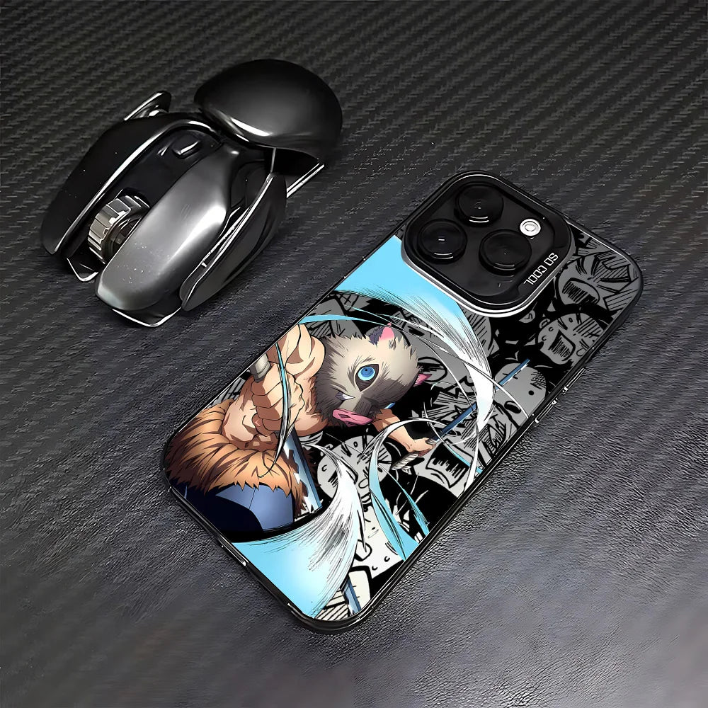 Funda Exclusiva Anime D-Demon Slayers Tanjiro para Xiaomi Redmi Note 8 a 14 Pro Plus