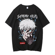 Camiseta de Algodón Alta Calidad Jujutsu Kaisen Satoru Gojo - GambareG