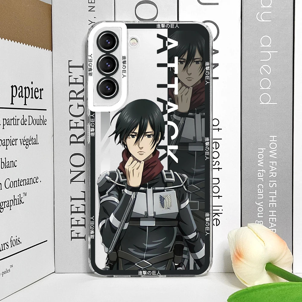 Funda de Teléfono Attack on Titan para Samsung Galaxy - Edición Limitada
