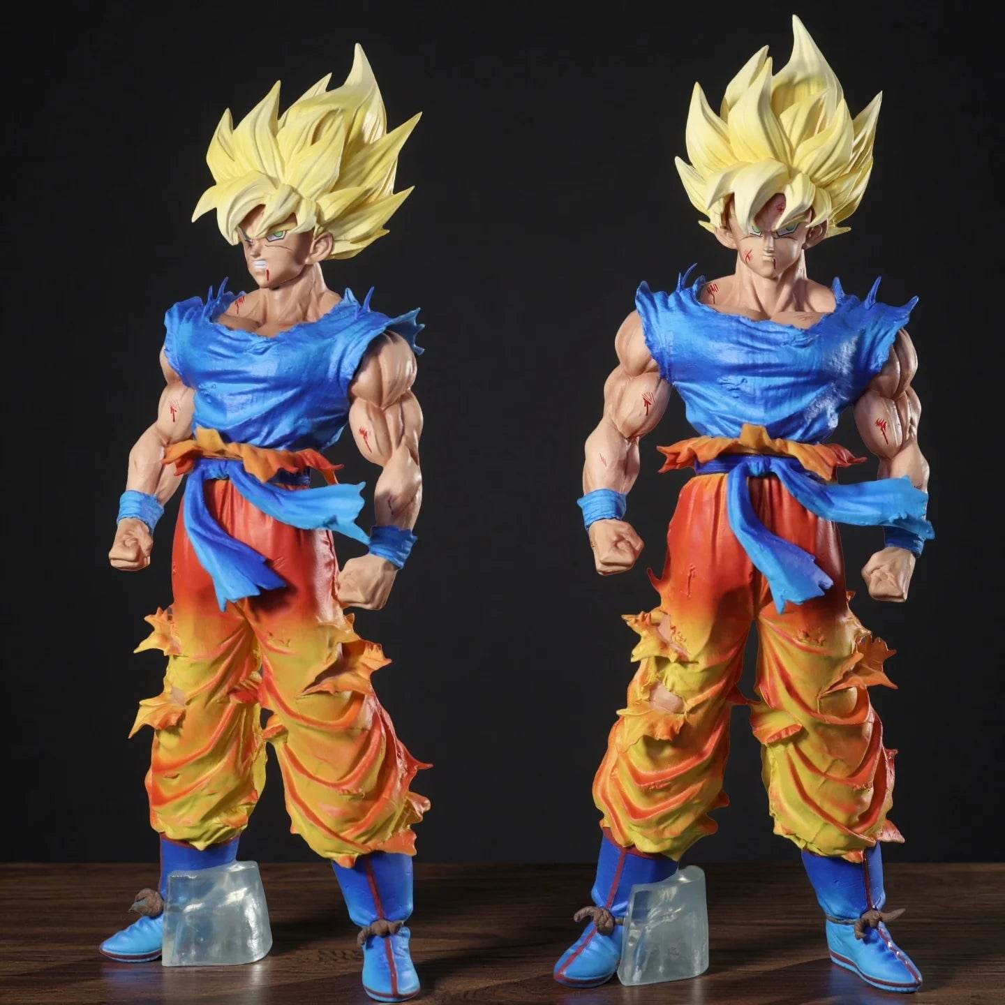 Figura Coleccionable de Son Goku Super Saiyan 27 cm en PVC - GambareG