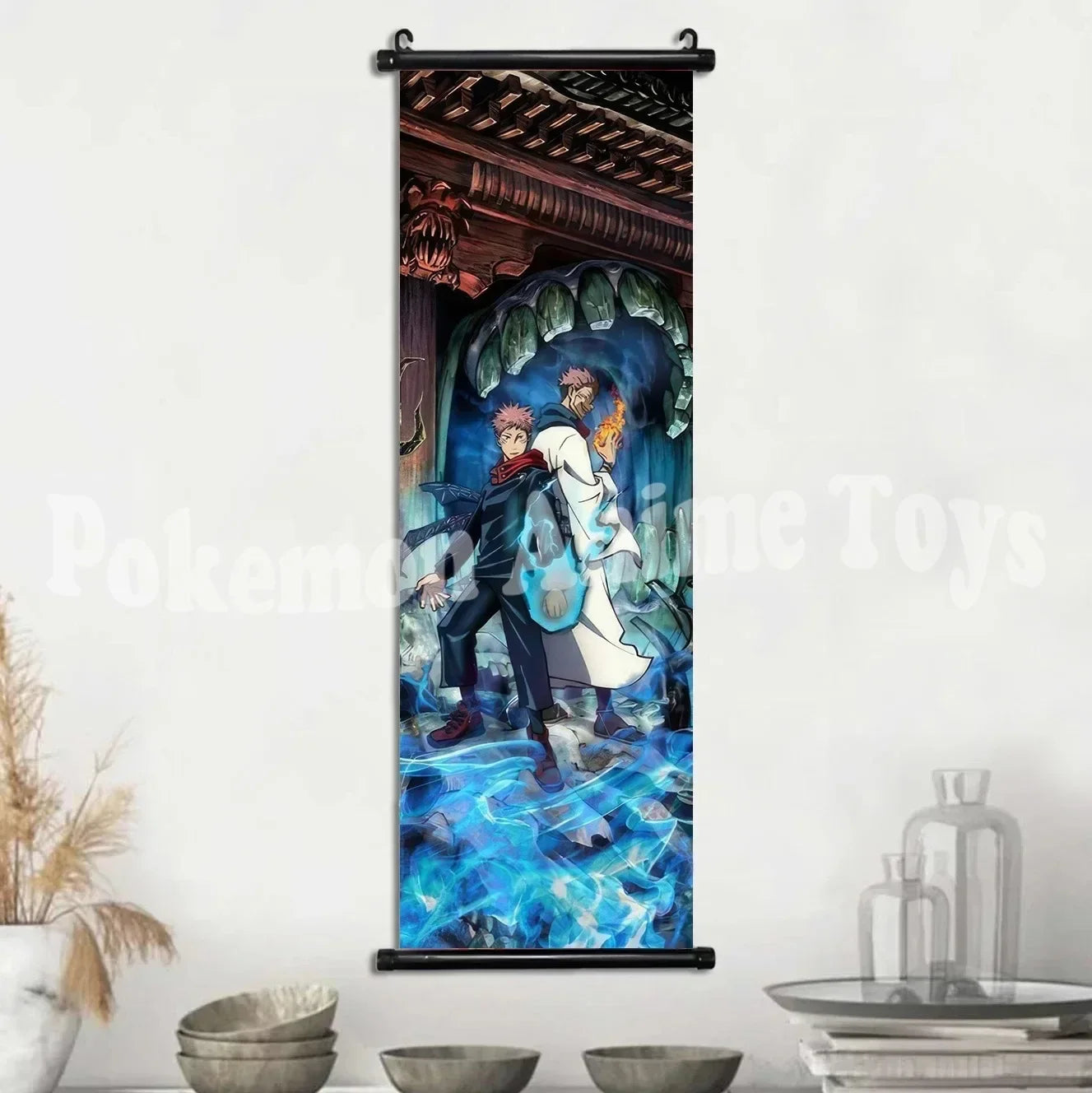 Mural Colgante Gojo Satoru de Jujutsu Kaisen para Decoración de Pared