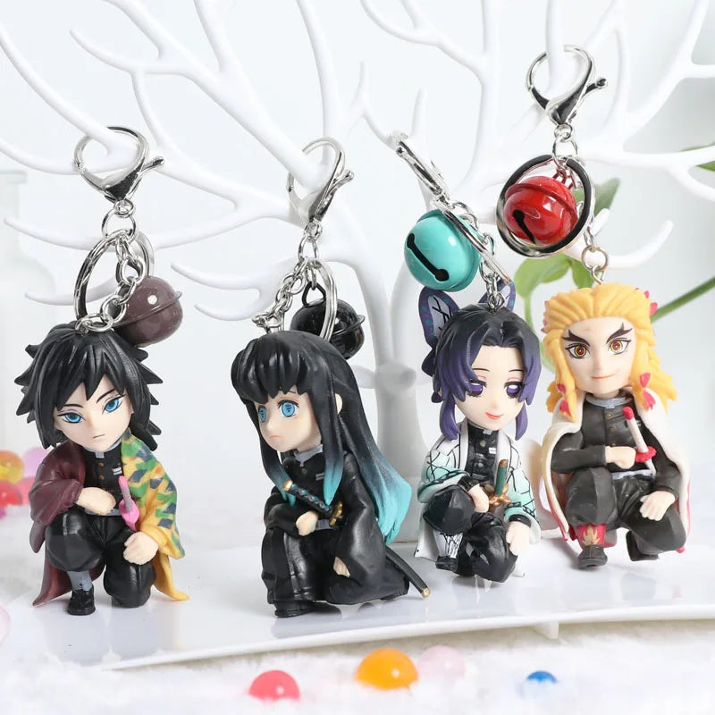 Llavero Exclusivo Demon Slayer Kamado Tanjirou y Nezuko - Accesorio de Cosplay