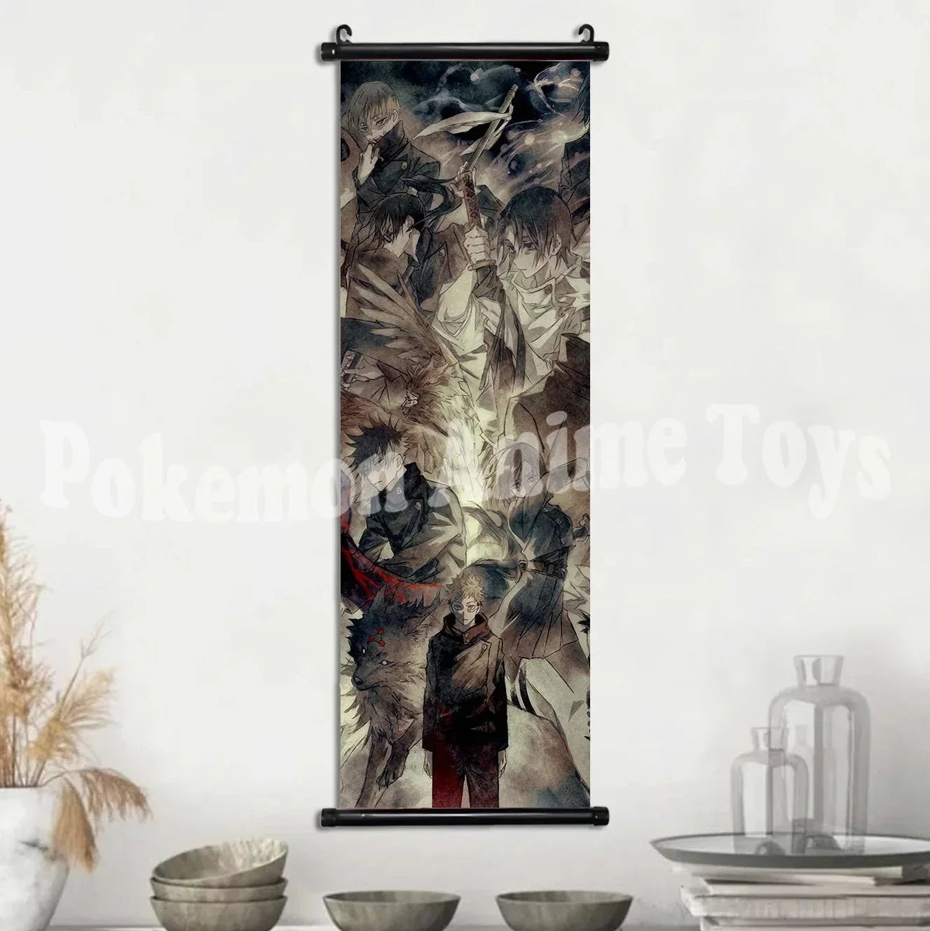 Mural Colgante Gojo Satoru de Jujutsu Kaisen para Decoración de Pared