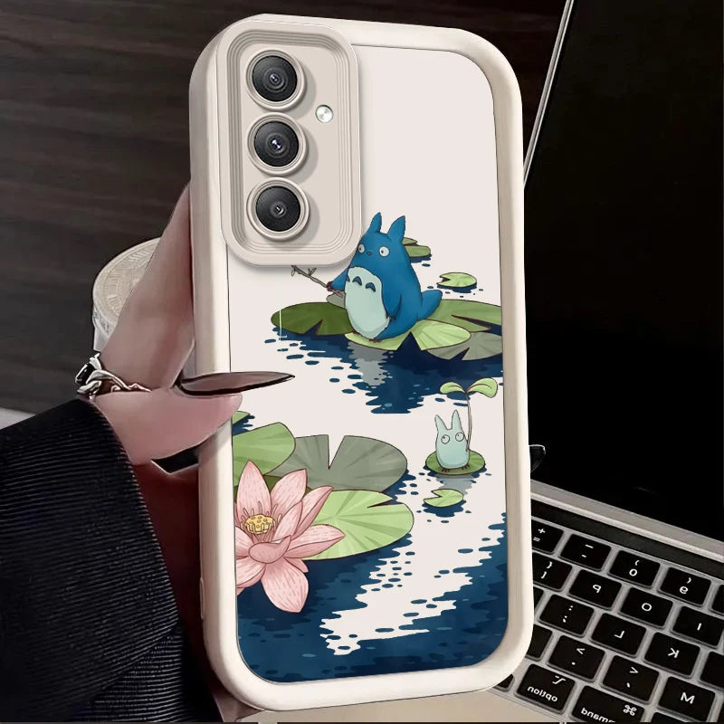 Funda Lovely T-Totoros para Samsung Galaxy: Estilo y Protección Exclusiva