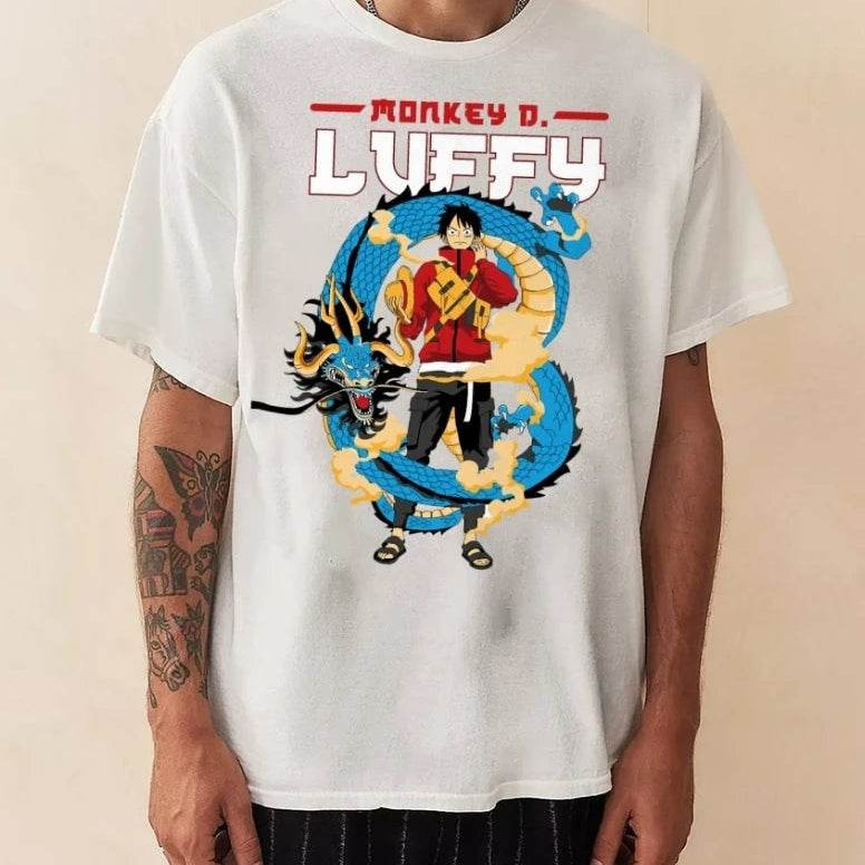 Camiseta Unisex ONE PIECE Nueva Animación Edición Limitada de Algodón - GambareG