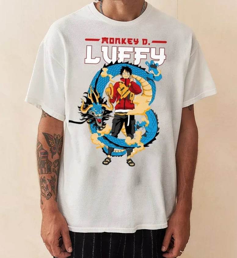 Camiseta Unisex ONE PIECE Nueva Animación Edición Limitada de Algodón - GambareG