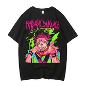 Camiseta de Algodón Alta Calidad Jujutsu Kaisen Satoru Gojo - GambareG