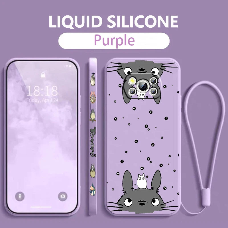Funda S-Studios G-Ghibli Art para Xiaomi Mi Poco X3-X6 - Estilo y Protección
