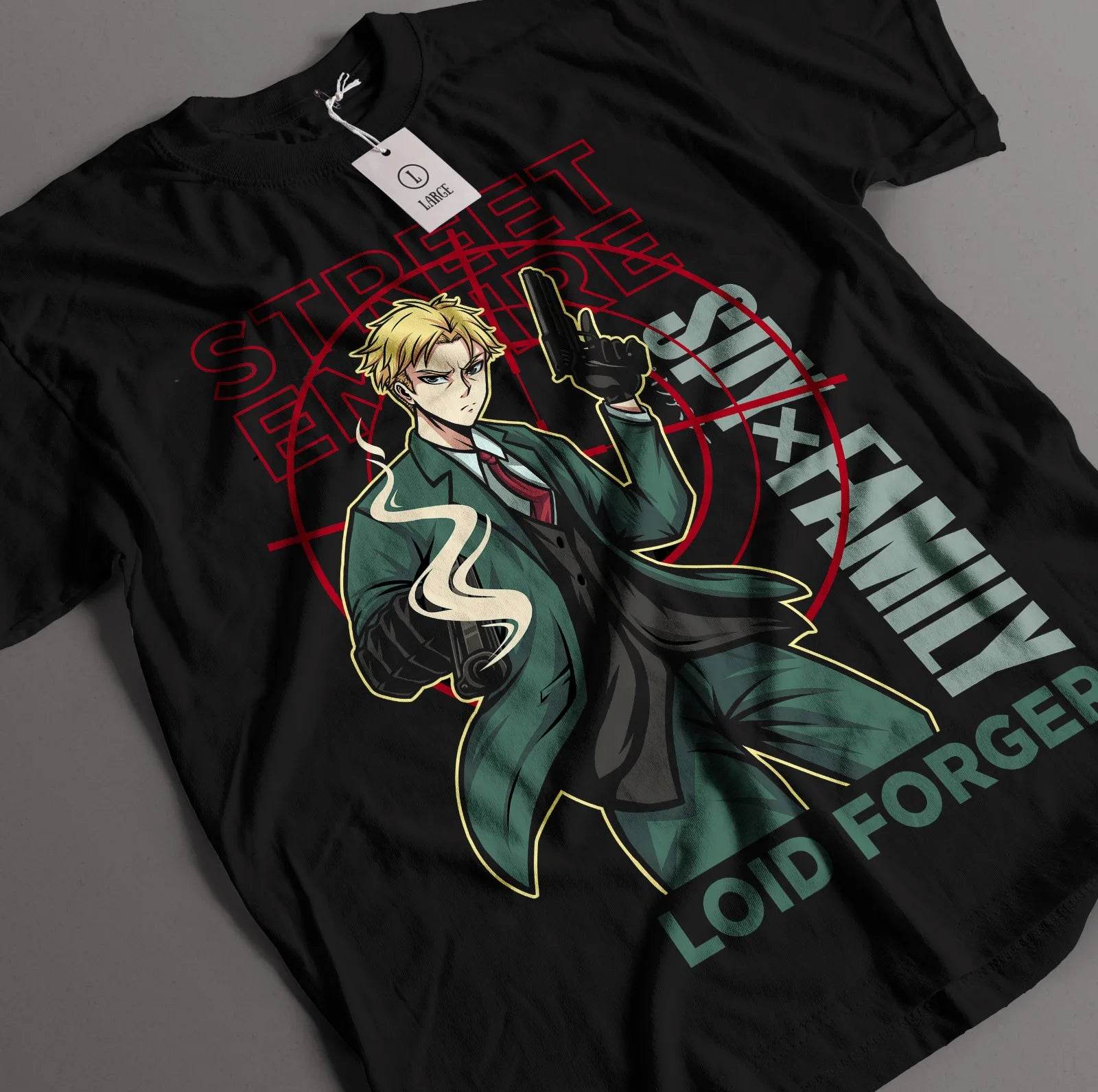 Camiseta Exclusiva SPY x FAMILY Loid Forger Kawaii - GambareG