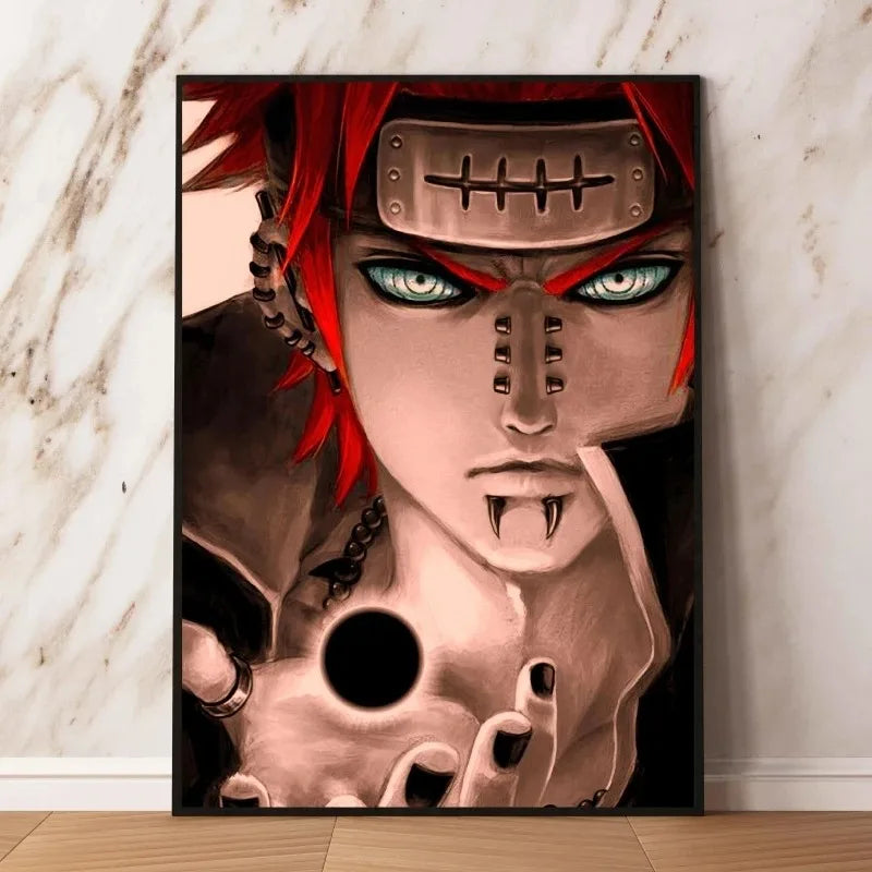 Póster y Pintura de Naruto y Gaara - Arte de Alta Calidad para Coleccionistas