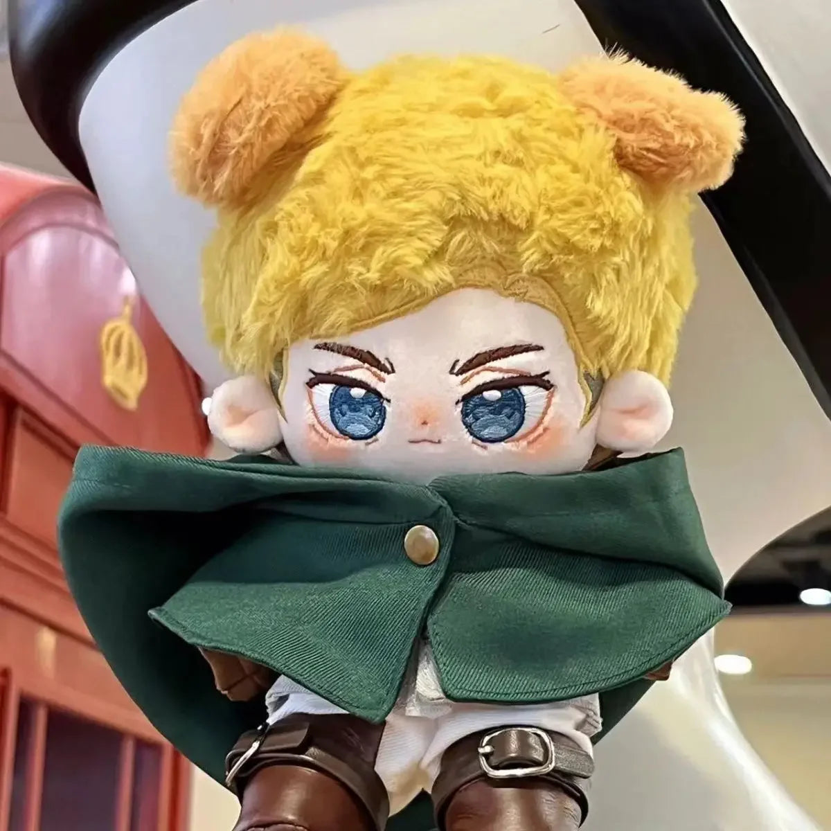 Muñeca de Algodón Erwin Smith de 20 cm - Plush Cute de Attack on Titan