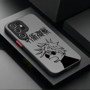 Funda rígida mate Jujutsu Kaisen para Samsung Galaxy