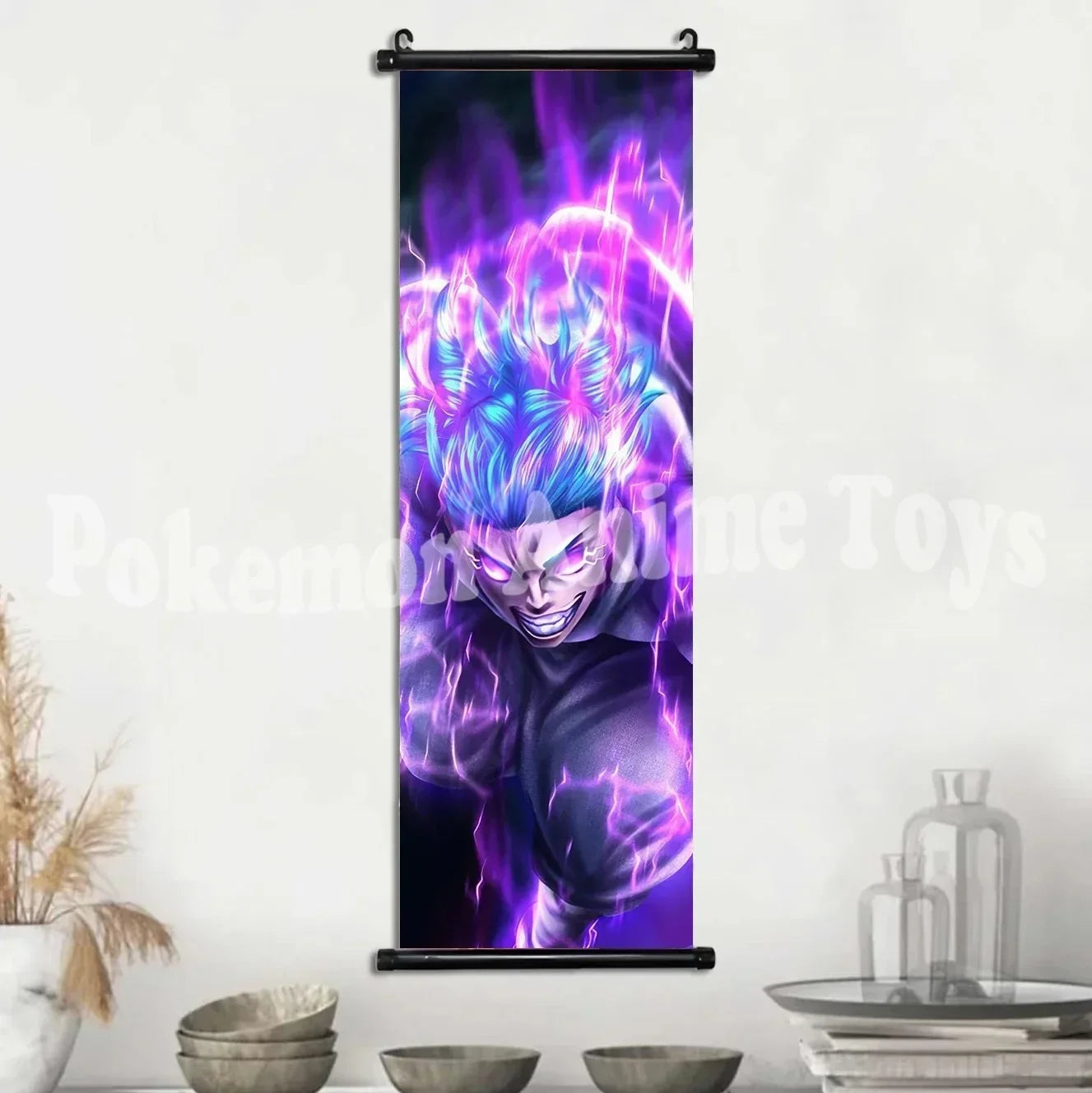 Mural Colgante Gojo Satoru de Jujutsu Kaisen para Decoración de Pared