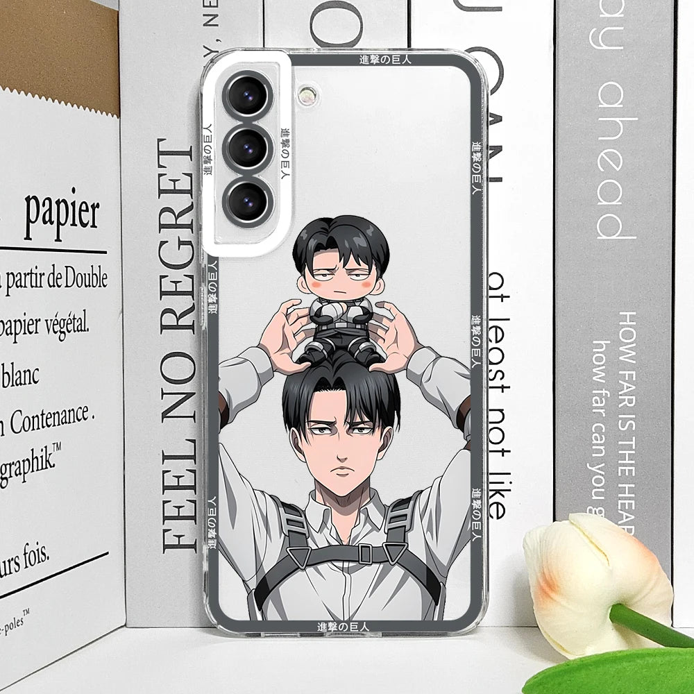 Funda de Teléfono Attack on Titan para Samsung Galaxy - Edición Limitada
