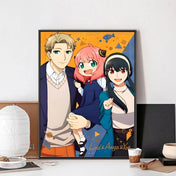 Póster Vintage Anime Spy x Family en Papel Premium - Decoración Elegante