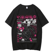 Camiseta de Algodón Alta Calidad Jujutsu Kaisen Satoru Gojo - GambareG