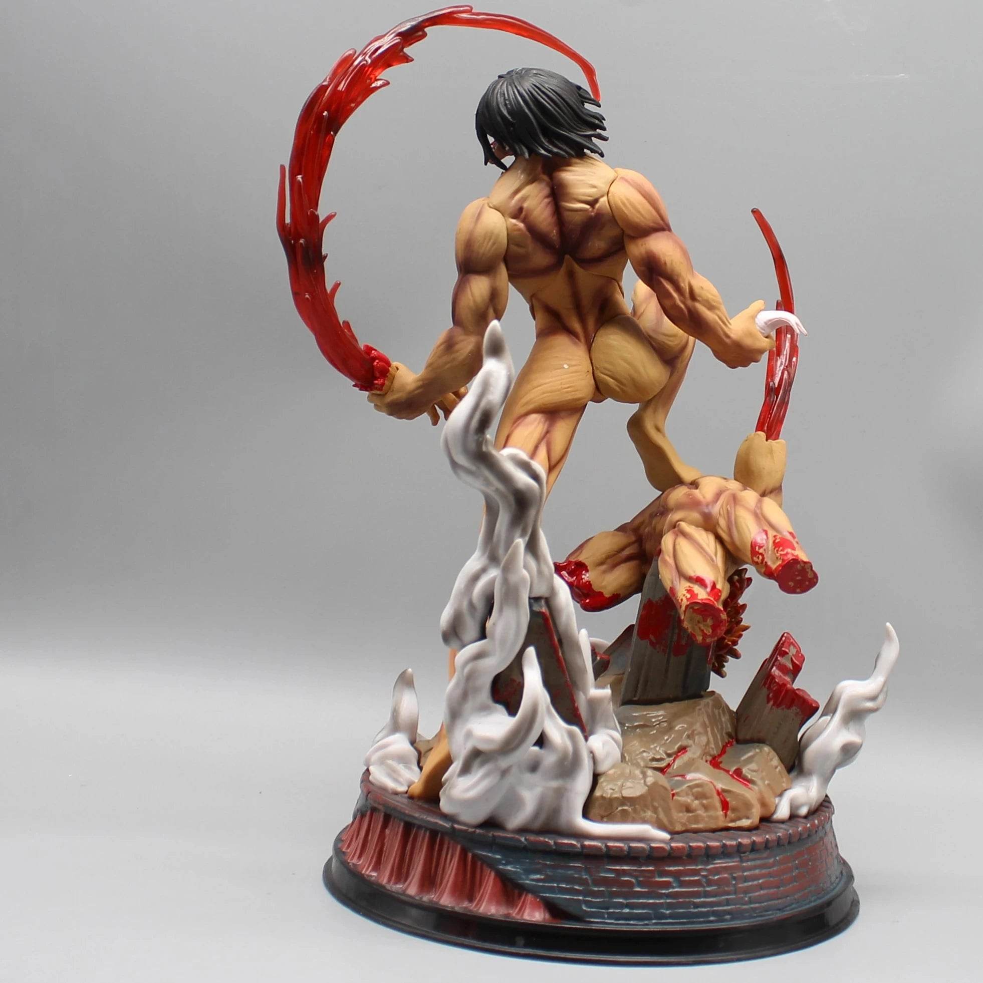 Figura de Acción Titan Eren Jager 29cm - Exclusiva Attack On Titan - GambareG