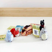 Set de 6 Llavero Totoro y Ponyo - Accesorios Exclusivos Studio Ghibli