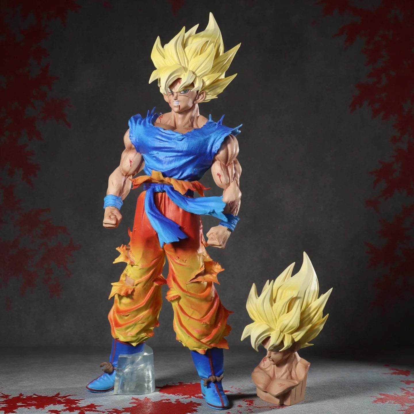 Figura Coleccionable de Son Goku Super Saiyan 27 cm en PVC - GambareG