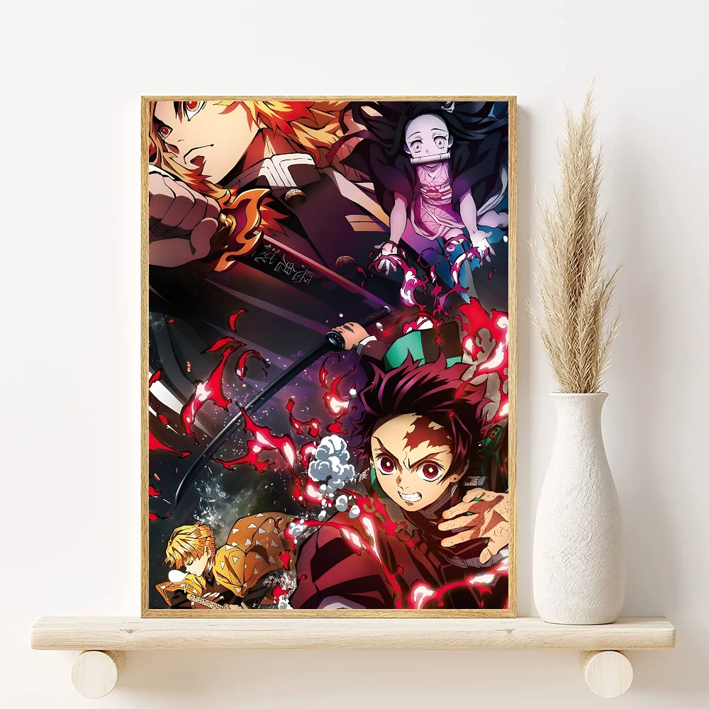 Póster HD Demon Slayer - Decoración Exclusiva y Aesthetic