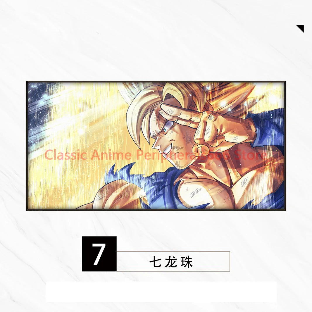 Pintura Colgante Dragon Ball Super Saiyan para Niños y Salones