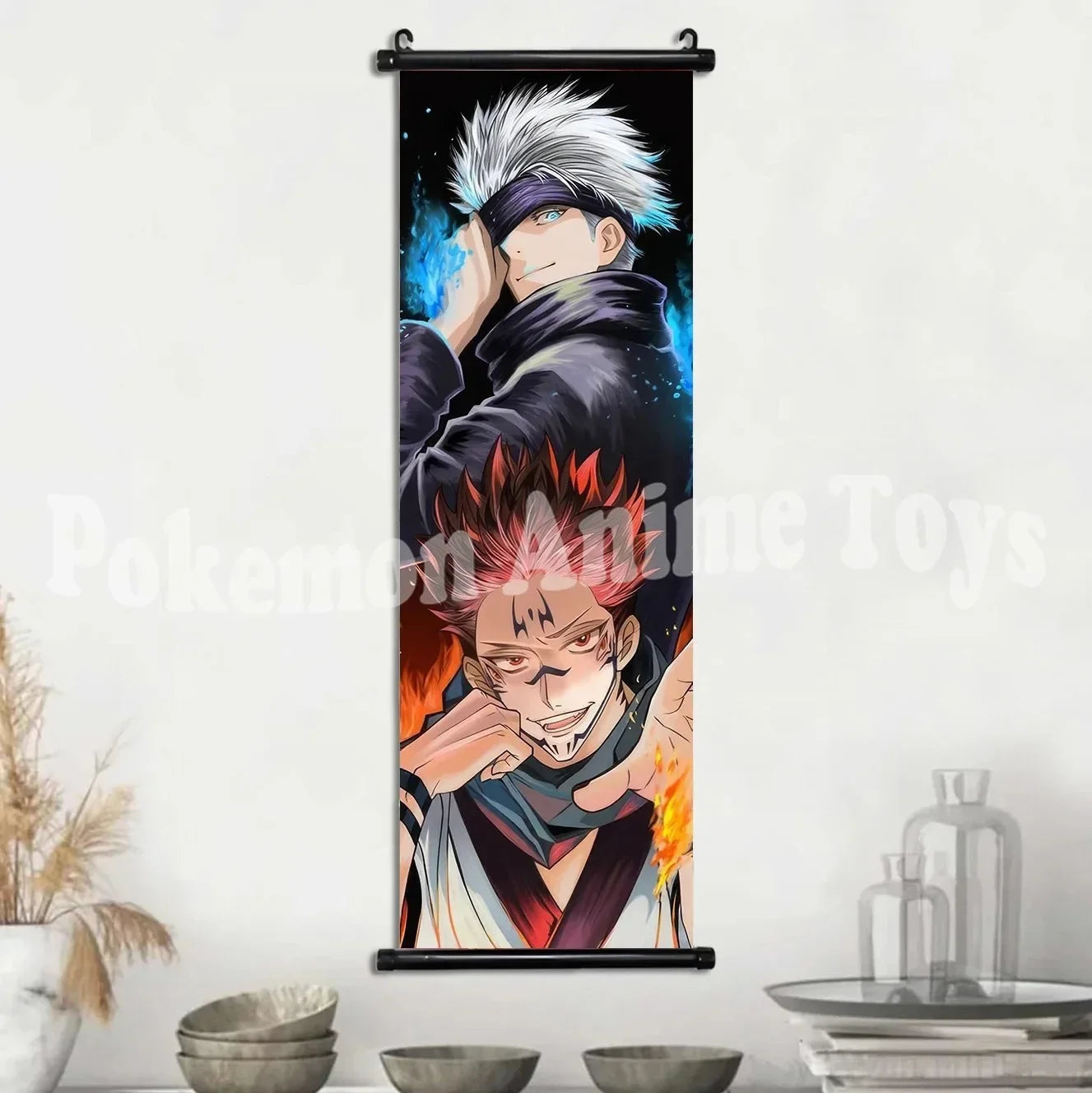 Mural Colgante Gojo Satoru de Jujutsu Kaisen para Decoración de Pared