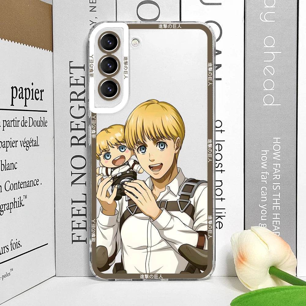 Funda de Teléfono Attack on Titan para Samsung Galaxy - Edición Limitada