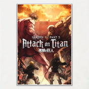Póster Exclusivo de Attack On Titan para Decoración Moderna