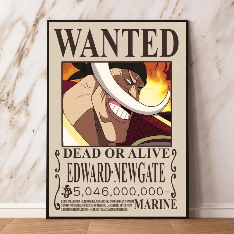 Póster One Piece WANTED