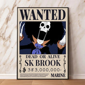 Póster One Piece WANTED