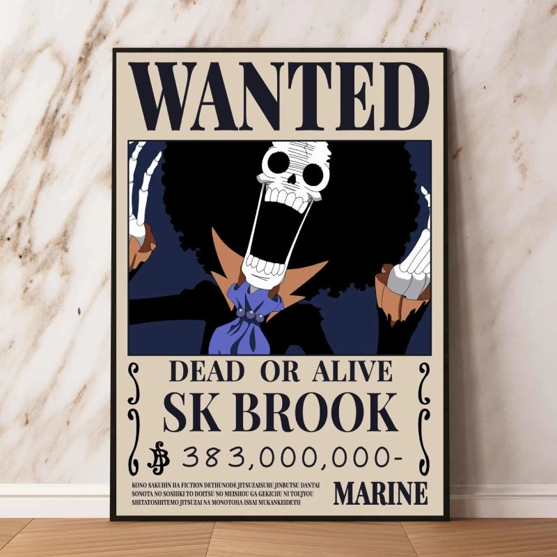 Póster One Piece WANTED