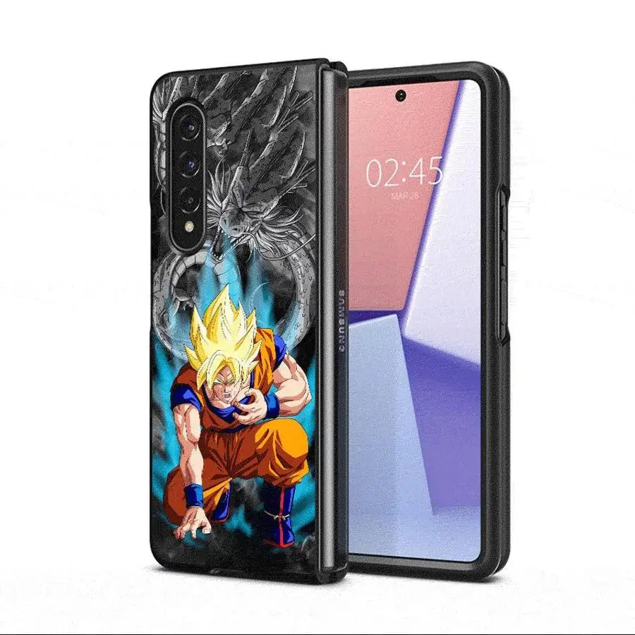 Funda Trasera Exclusiva Anime Dragon Balls para Samsung Galaxy ZFold