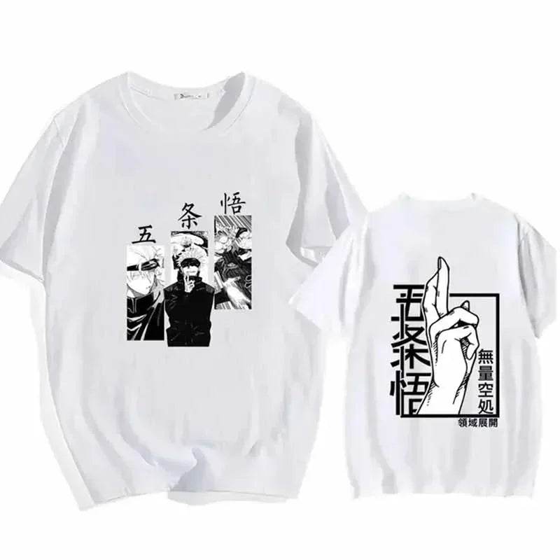Camiseta Satoru Gojo Jujutsu Kaisen Edición Limitada para Hombre - GambareG