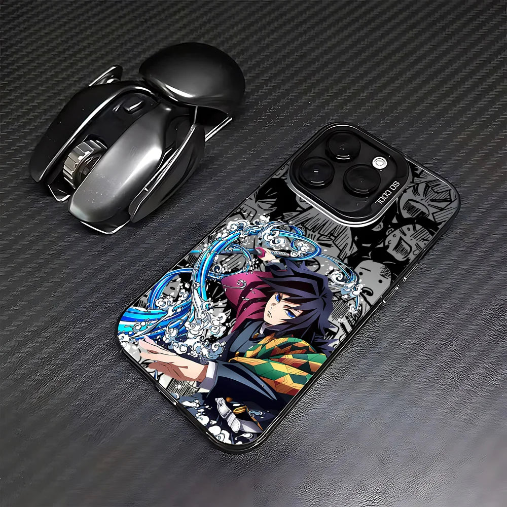 Funda Exclusiva Anime D-Demon Slayers Tanjiro para Xiaomi Redmi Note 8 a 14 Pro Plus