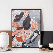 Póster Vintage Anime Spy x Family en Papel Premium - Decoración Elegante